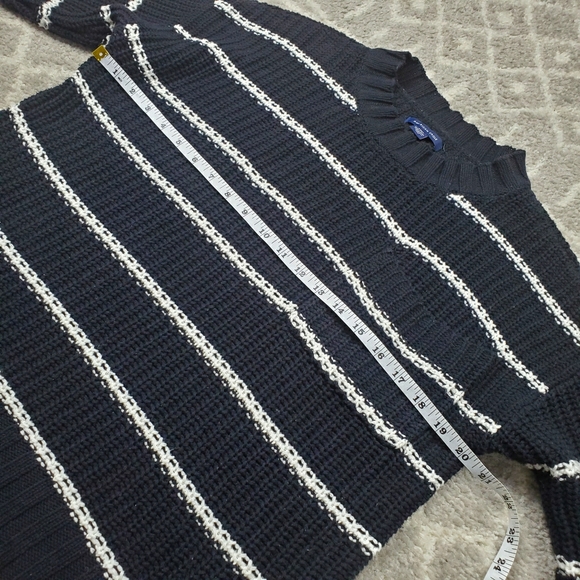 American Eagle oversized striped pocket sweater S - Picture 5 of 6
